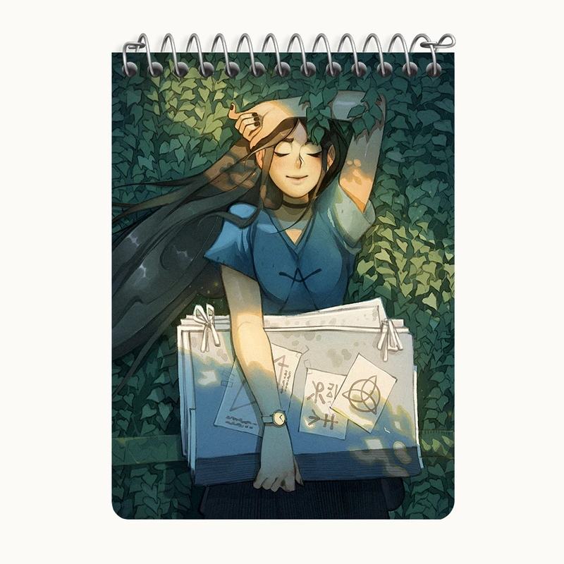 دفتر یادداشت 50 برگ خندالو طرح دخترانه کد N7997