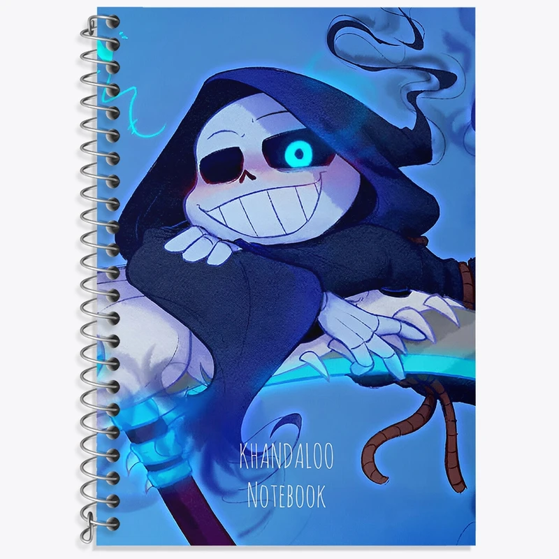 دفتر زبان 50 برگ خندالو مدل سه خط طرح تازه واردها (freshsans) کد N8942