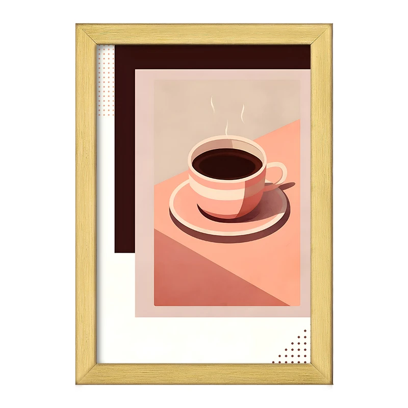 تابلو خندالو طرح قهوه (COFFEE) کد F10405