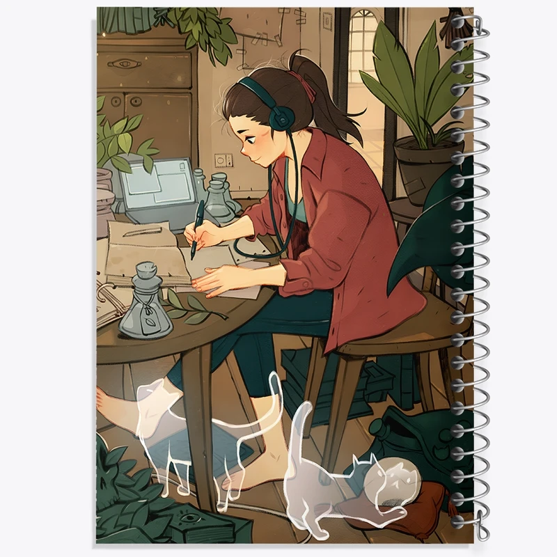 دفتر لیست خرید 50 برگ خندالو طرح دخترانه کد N7999