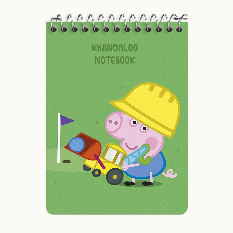 دفتر یادداشت 50 برگ خندالو طرح انیمیشن پپا پیگ (Peppa Pig) کد N9258