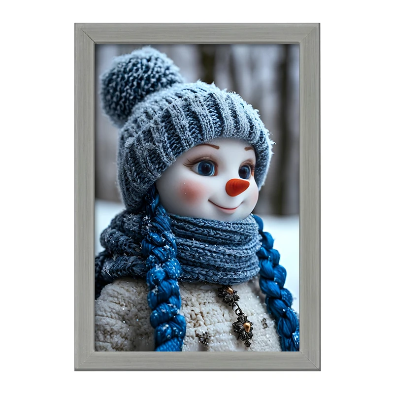 تابلو خندالو طرح آدم برفی بامزه کد F11861