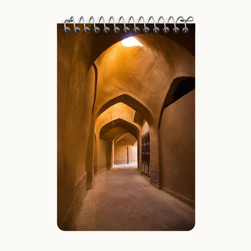 دفتر یادداشت 50 برگ خندالو طرح یزد کد F6334