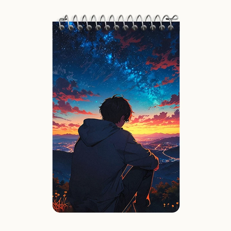 دفتر یادداشت 50 برگ خندالو طرح پسرانه کد F4190