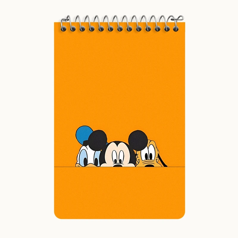 دفتر یادداشت 50 برگ خندالو طرح میکی موس کد F8608