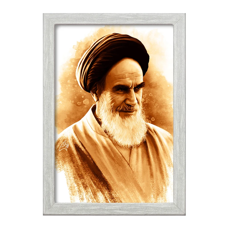 تابلو خندالو طرح امام خمینی (ره)  کد 2553