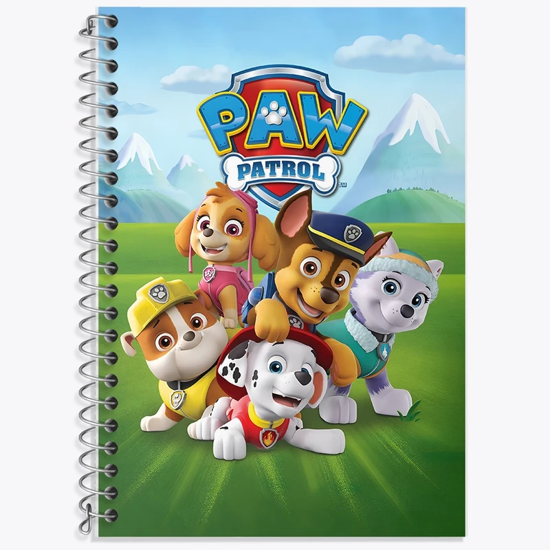 دفتر زبان 50 برگ خندالو مدل سه خط طرح سگ های نگهبان کد F11020