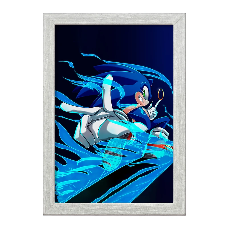 تابلو خندالو طرح سونیک (Sonic) کد 37019