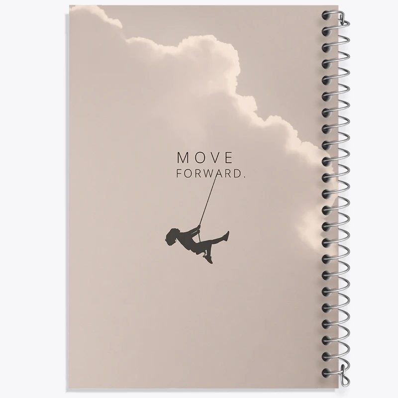 دفتر طراحی 50 برگ خندالو طرح Move Forward کد F1728