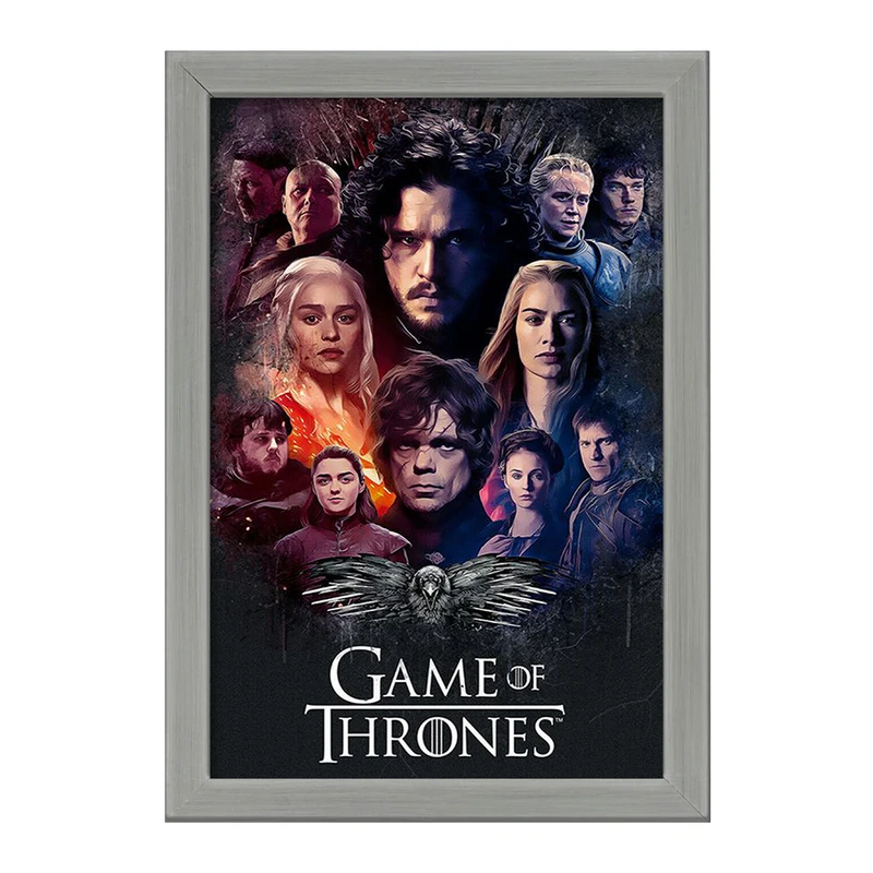 تابلو خندالو طرح گیم اف ترونز Game of Thrones  کد 2657
