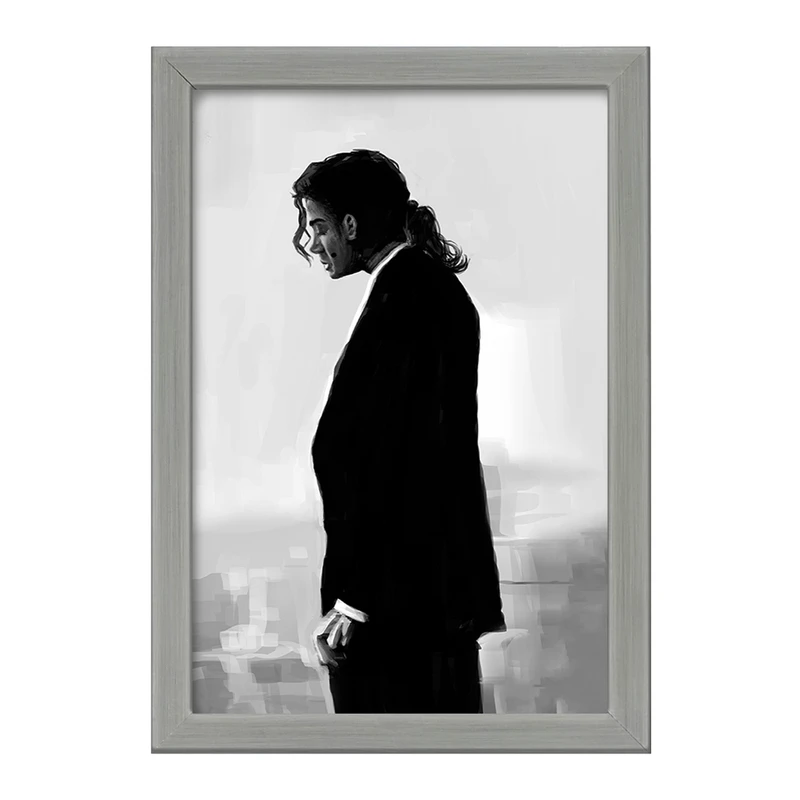 تابلو خندالو طرح مایکل جکسون (Michael Jackson) کد F760