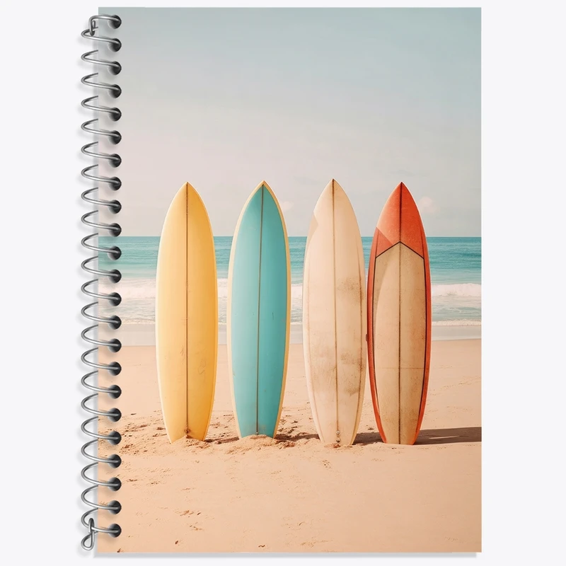 دفتر لغت 50 برگ خندالو طرح تخته موج سواری کد F3566