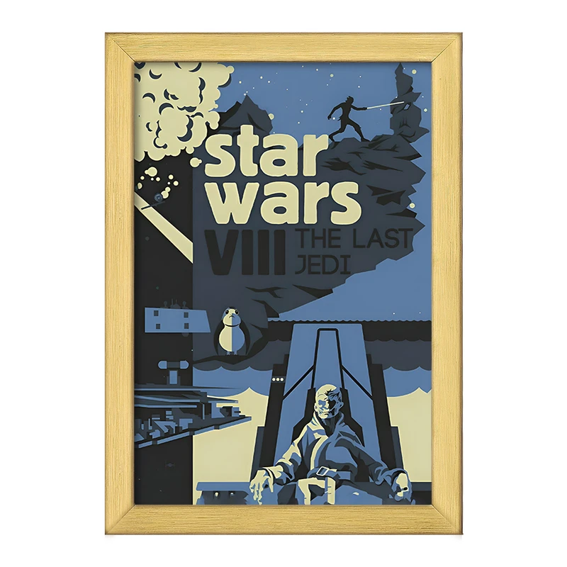 تابلو خندالو طرح جنگ ستارگان (Star Wars) کد F10500