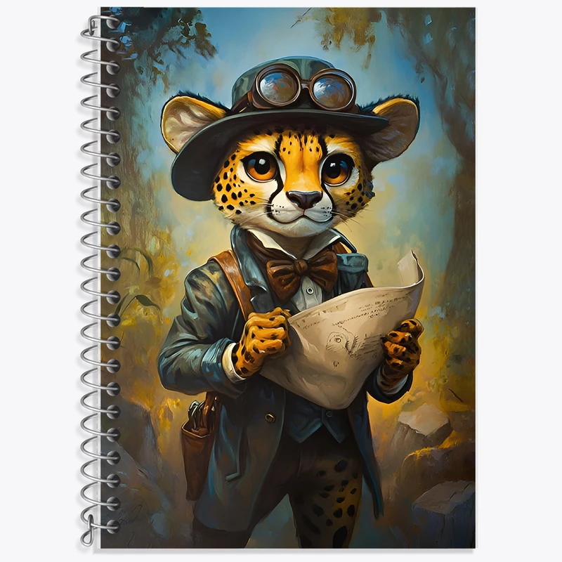 دفتر نت موسیقی 50 برگ خندالو طرح یوزپلنگ جهانگرد کد F11784