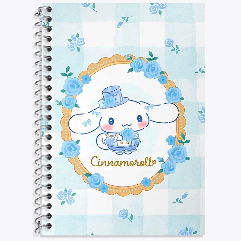 دفتر زبان 50 برگ خندالو مدل دو خط طرح سینامورول کرومی کد N9006