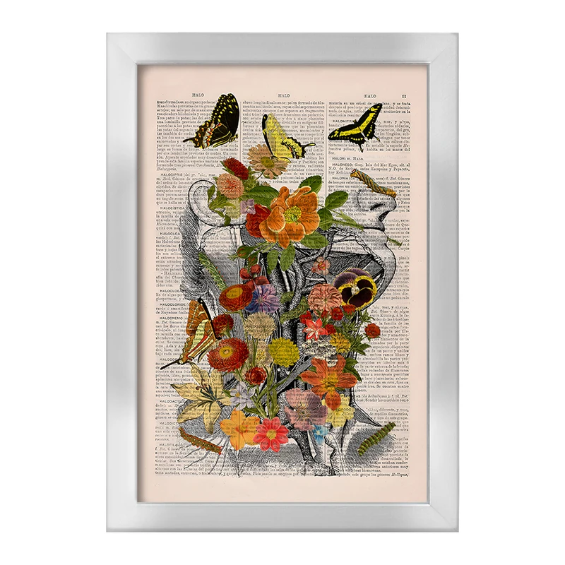 تابلو خندالو طرح آناتومی انسان (Human Anatomy) کد F14036