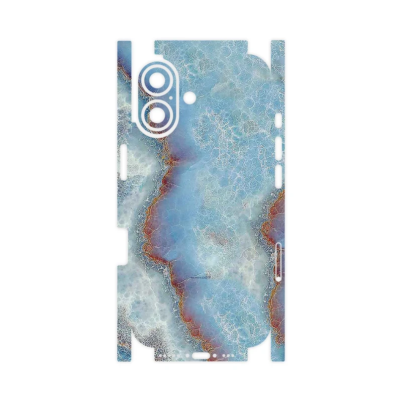 برچسب پوششی ماهوت مدل Blue_Ocean_Marble-FullSkin مناسب برای گوشی موبایل اپل iPhone 17