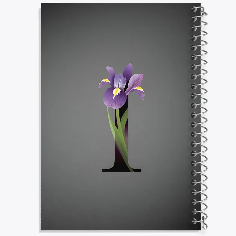 دفتر مشق 50 برگ خندالو طرح حرف I کد F4321