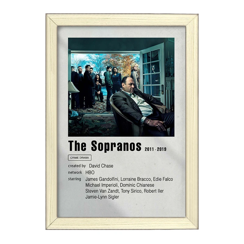 تابلو خندالو طرح سوپرانو (The Sopranos) کد F11287
