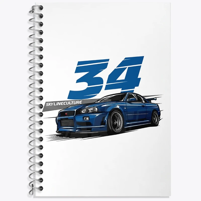 دفتر لغت 50 برگ خندالو طرح ماشین اسپرت کد F10376