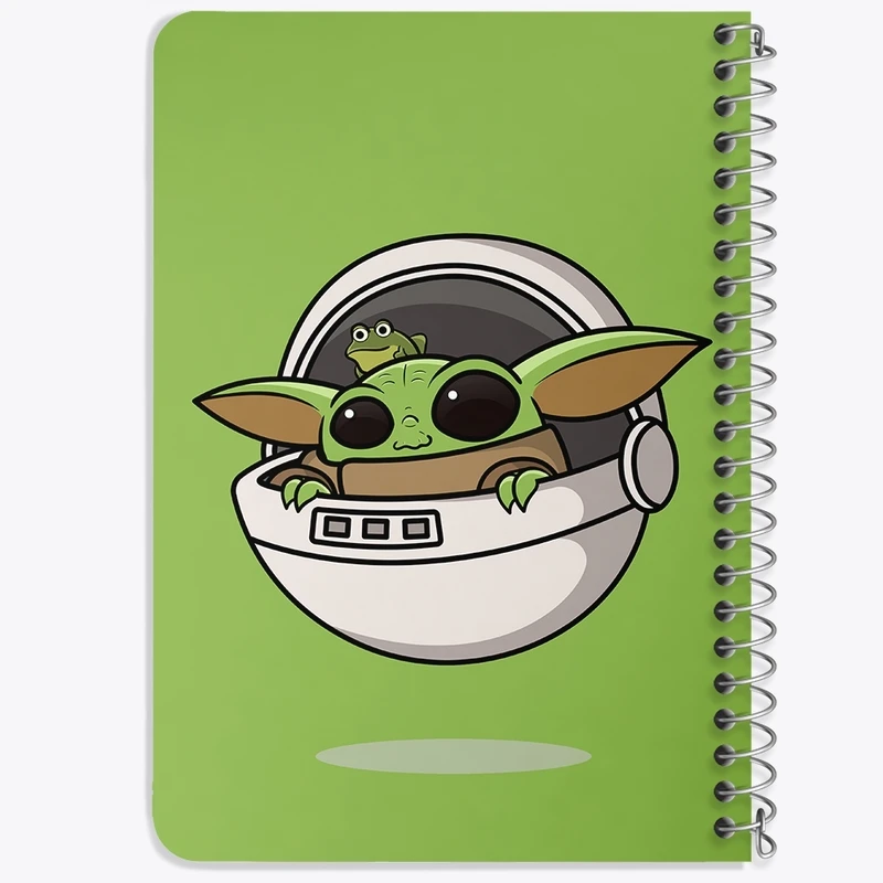 دفتر یادداشت 50 برگ خندالو طرح جنگ ستارگان Star Wars  کد 10284