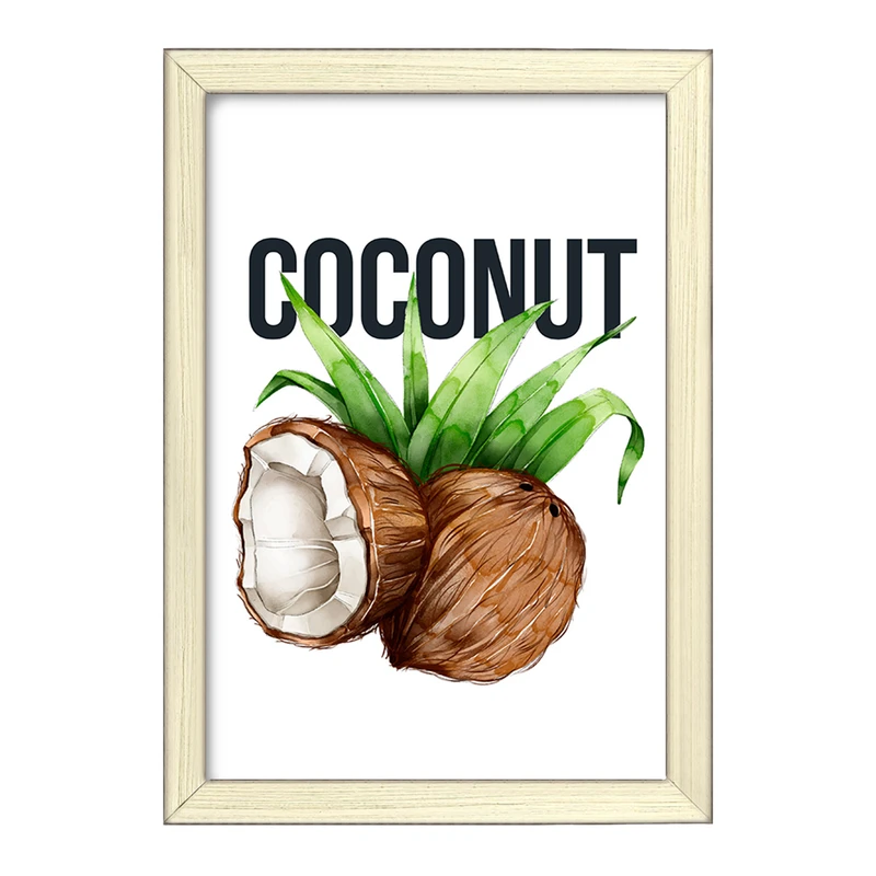 تابلو خندالو طرح نارگیل کد F1531