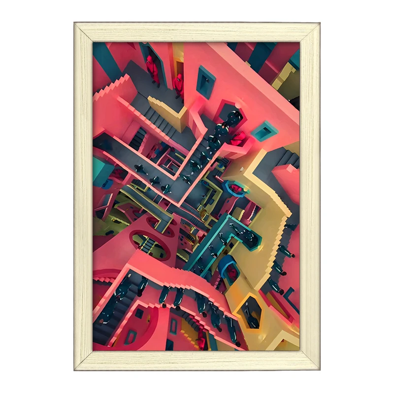 تابلو خندالو طرح بازی مرکب (Squid Game) کد F11870