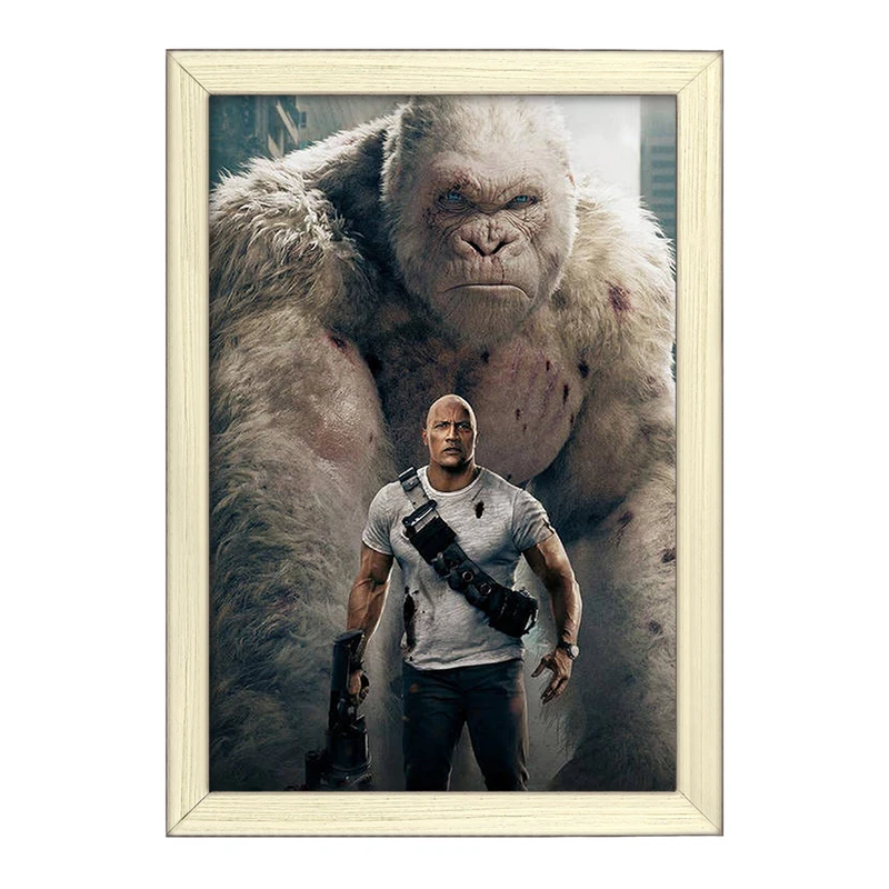 تابلو خندالو طرح رمپیج (Rampage) کد F2186