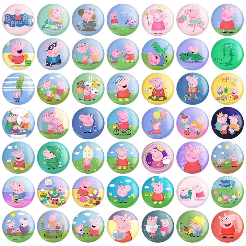 مگنت خندالو مدل پپا پیگ (Peppa Pig) کد 198 مجموعه 49 عددی