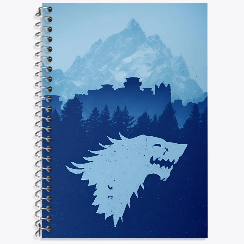 دفتر لغت 50 برگ خندالو طرح گیم آف ترونز (Game of Thrones)  کد F4685