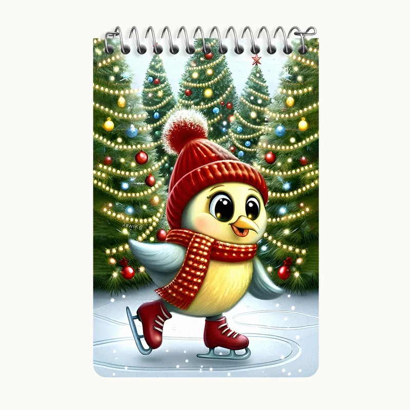 دفتر یادداشت 50 برگ خندالو طرح جوجه بامزه کد F7097