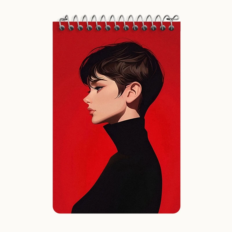 دفتر یادداشت 50 برگ خندالو طرح دخترانه کد F3280