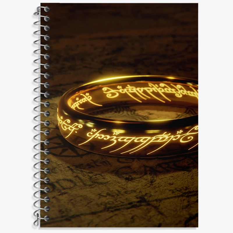 دفتر لغت 50 برگ خندالو طرح ارباب حلقه ها (Lord Of The Rings) کد N8341