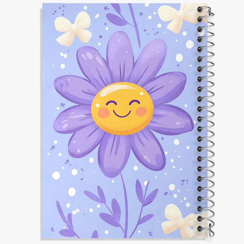 دفتر نقاشی 50 برگ خندالو طرح گل کد N7327