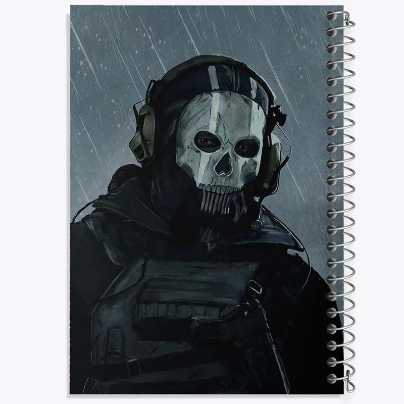 دفتر مشق 100 برگ خندالو طرح کال آف دیوتی (Call Of Duty) کد F14101