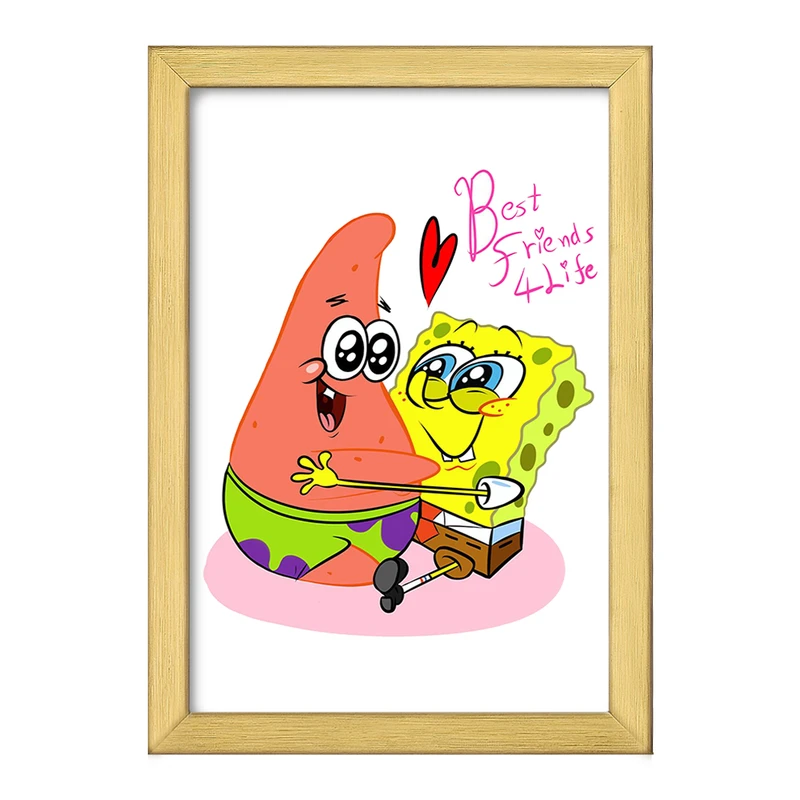 تابلو خندالو طرح  باب اسفنجی و پاتریک کد 24715