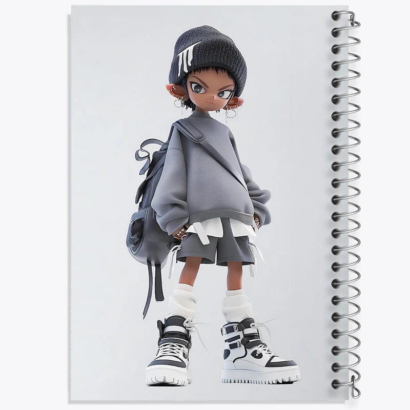 دفتر مشق 50 برگ خندالو طرح پسرانه کد N8386