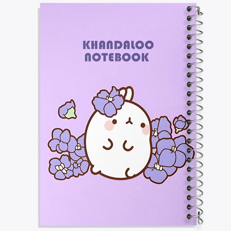 دفتر شطرنجی 50 برگ خندالو طرح خرگوش بامزه کد N6174