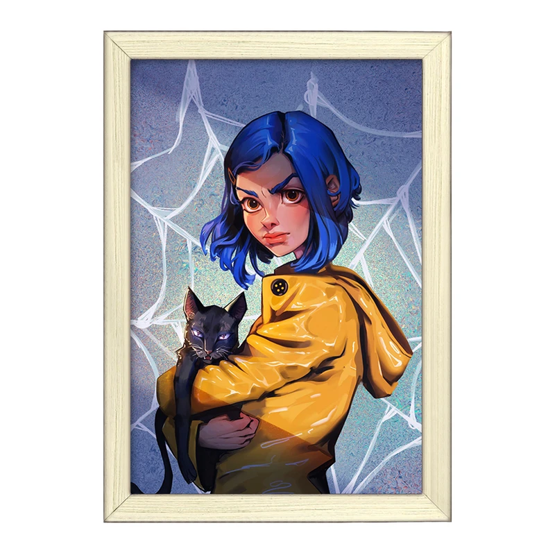 تابلو خندالو طرح کورالاین Coraline  کد 20796