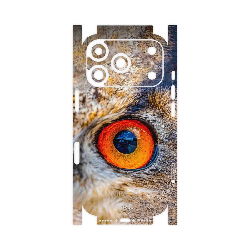 برچسب پوششی ماهوت مدل Owl eyes-FullSkin مناسب برای گوشی موبایل اپل iPhone 17 Pro
