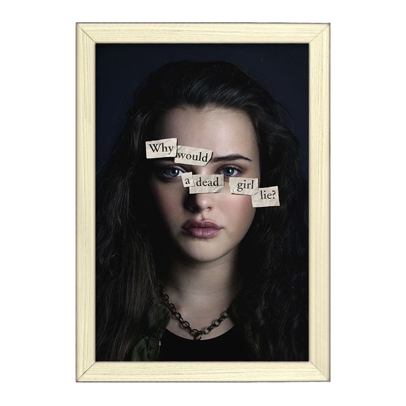 تابلو خندالو طرح هانا بیکر 13دلیل برای اینکه Reasons Why13  کد 20333