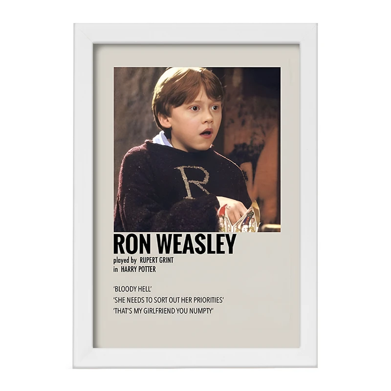 تابلو خندالو طرح رون ویزلی (Ron Weasley) کد F13400