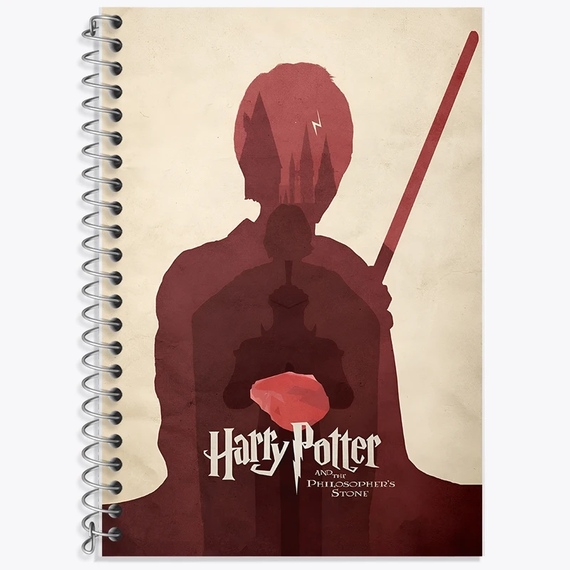 دفتر لغت 50 برگ خندالو طرح هری پاتر (Harry Potter) کد F13727