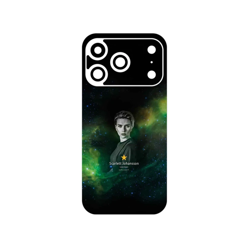 برچسب پوششی ماهوت مدل Scarlett Johansson مناسب برای گوشی موبایل اپل iPhone 17 Pro