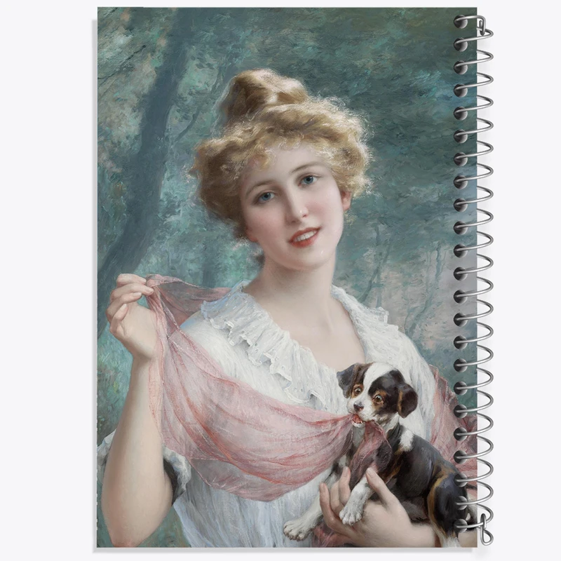 دفتر مشق 50 برگ خندالو طرح نقاشی پاپی مشغول به شوخی اثر امیلی ورنون کد F12136