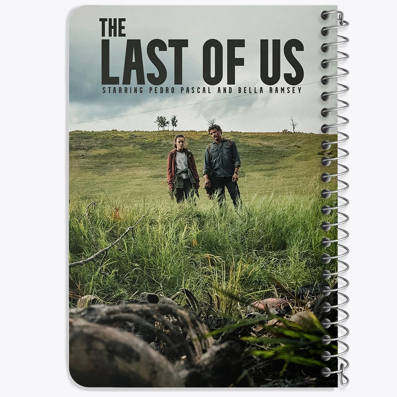 دفتر یادداشت 50 برگ خندالو طرح لست آف آس (The Last Of Us) کد F13599