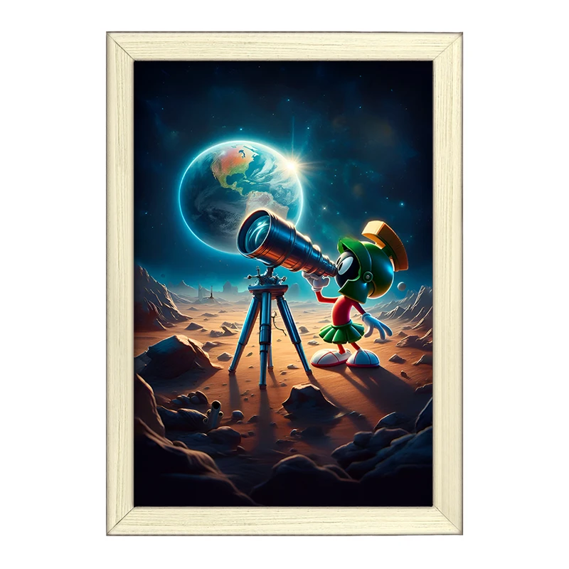 تابلو خندالو طرح ماروین مریخی (Marvin the Martian) کد F11750