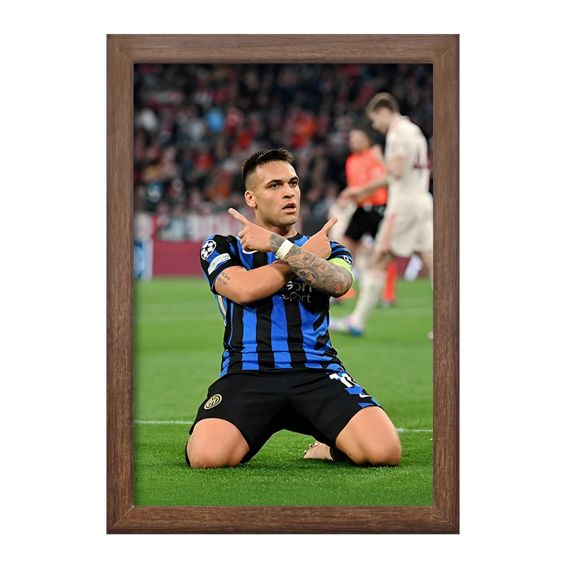 تابلو خندالو طرح لاوتارو خاویر مارتینز (Lautaro Martínez) کد F14325