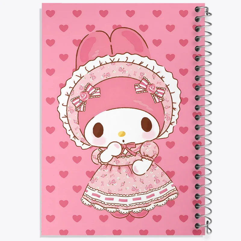 دفتر نقاشی 50 برگ خندالو طرح مای ملودی (My Melody) کد N8967