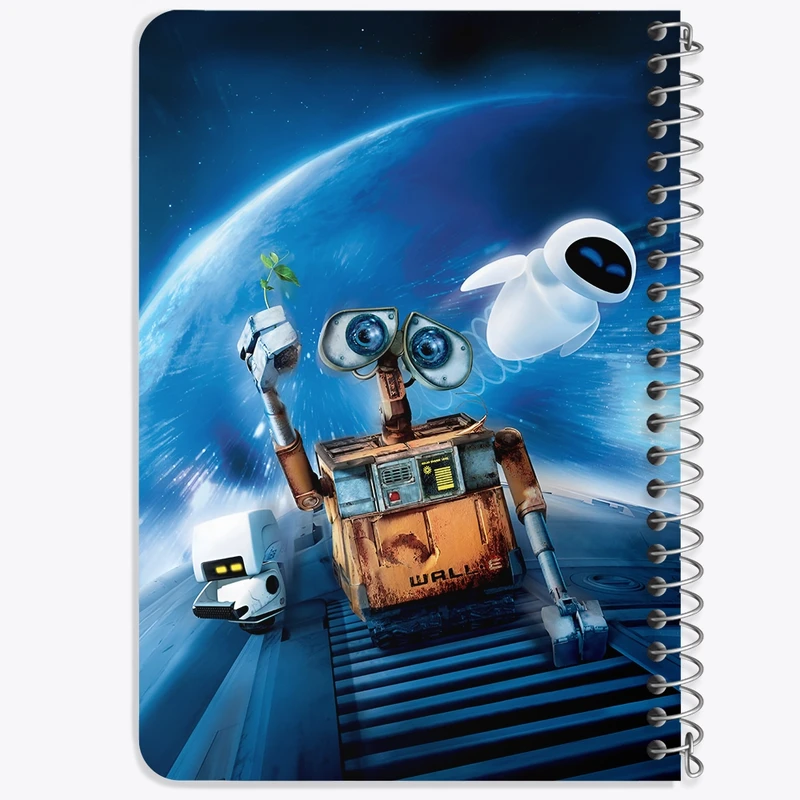 دفتر یادداشت 50 برگ خندالو طرح وال ای (wall-E) کد F3405